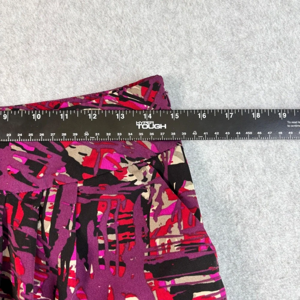Ann Taylor Pencil Skirt Abstract Print Career Office Wear Size 6 - Picture 8 of 11